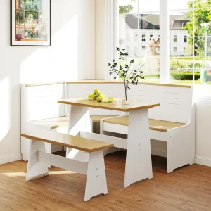 Breakfast Nook Corner Dining Table